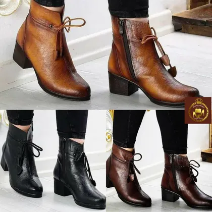 نیمبوت زنانه پاشنه‌دار مرسا