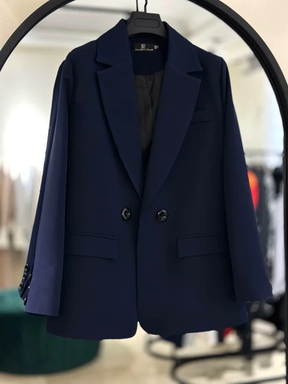 کت سرمه ای مایرا 121