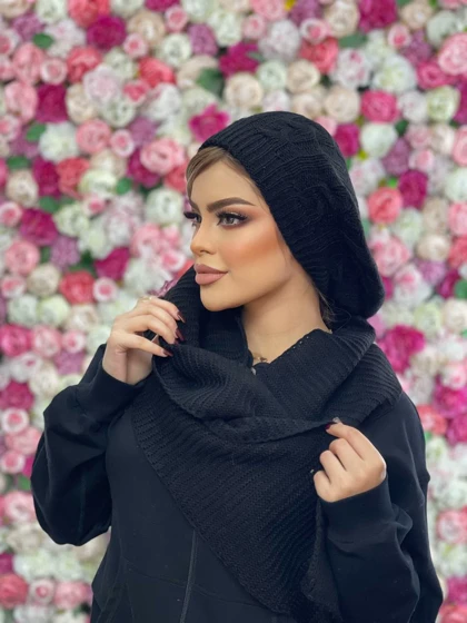 شال و کلاه بافت حصیری