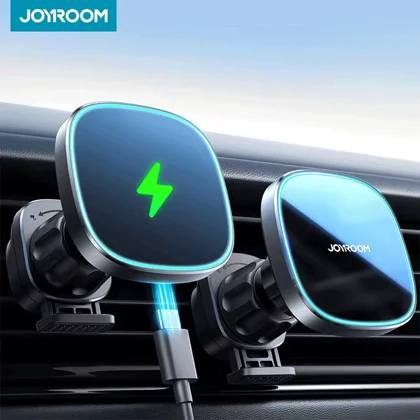 هولدر موبایل خودرو با شارژر بی‌سیم وایرلس جویروم JR-ZS388