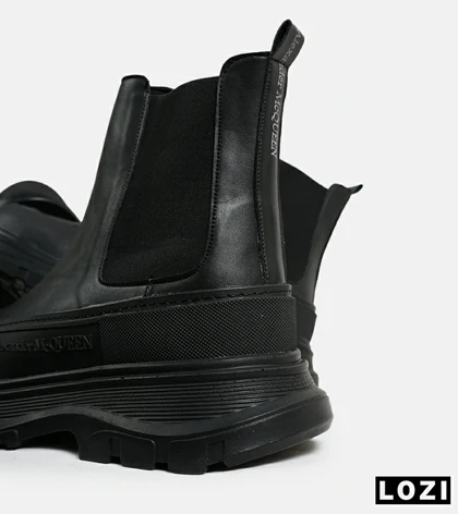 بوت مردانه مشکی Alexander McQueen
