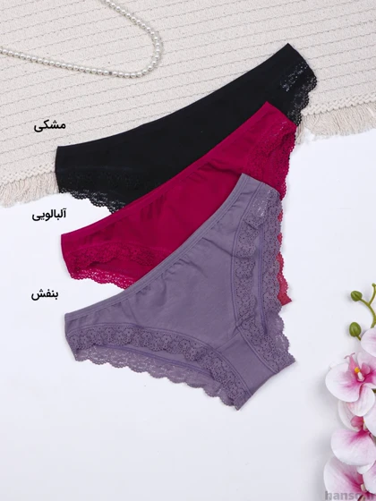 شورت زنانه اسلیپ نخی گیپور میسپل Misspel کد 435