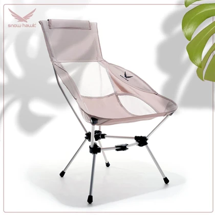 صندلی تاشو کمپینگ اسنوهاک snow hawk مدل SN-A9152 با پشتی بلند