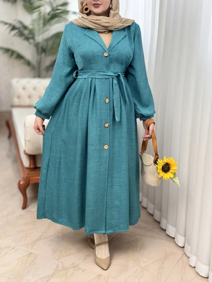 مانتو پیراهنی پارمیس 3252