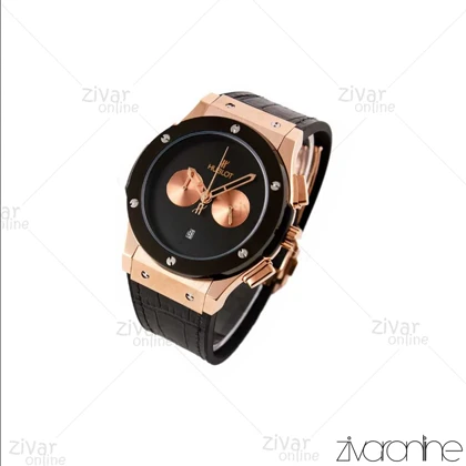 ساعت هابلوت مردانه کلاسیک فیوژن سه موتوره صفحه مهندسی 103131