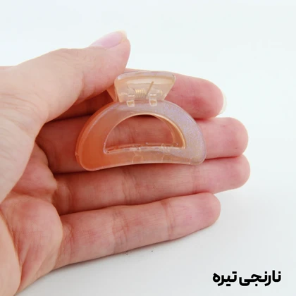کلیپس دخترانه مدل صخره ای کوچک دو رنگ