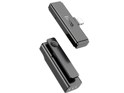میکروفون لایتنینگ هوکو HOCO S31 Stream Wireless Microphone with Lightning Ports Receiver
