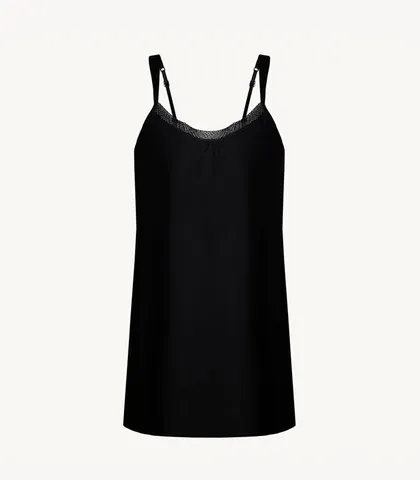 لباس خواب نخی و دانتل Neev نیو کد 4801 مشکی Black