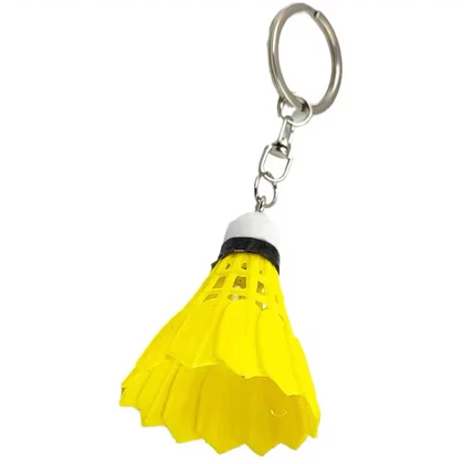 جاکلیدی و آویز کیف مدل Badminton Ball طرح توپ بدمینتون سه بعدی