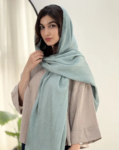شال پلیسه ژاله