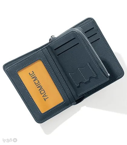 کیف پول مردانه تاشو زیپ‌دار Taomicmic تائومیک میک طرح کلاسیک