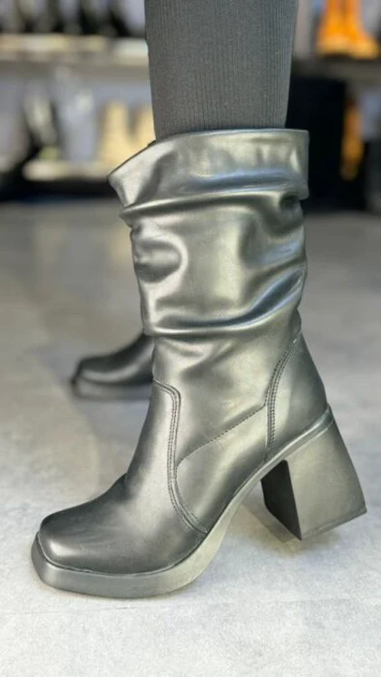 بوت چروک پهن کد 3202