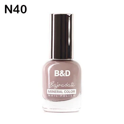 لاک ناخن بی اند دی B&D ساده سری N