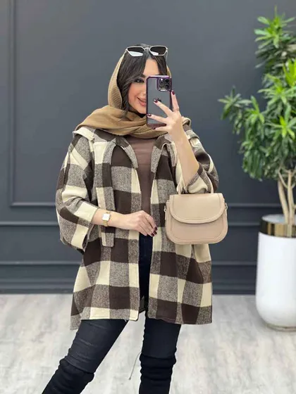 پالتو خفاشی بغل دکمه