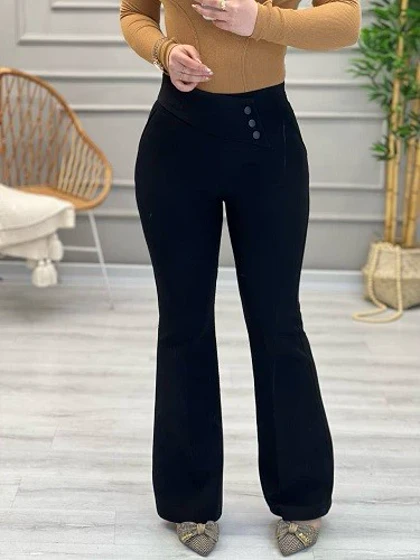 1121- شلوار کرپ دبل دونات