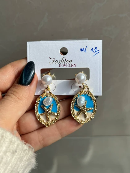 گوشواره میناکاری Mi12