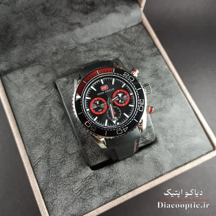 ساعت مچی مردانه اورجینال موتور ژاپن برند مینی فوکوس سه موتور مدل Mf0426G.03 بند چرم