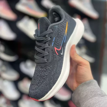 کفش راحتی زنانه نایکی مدل ری اکت React طوسی تیره