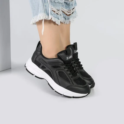 کفش و کتانی زنانه و دخترانه مدل زارا ZARA رنگ مشکی کد M955