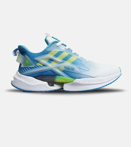کفش کتانی مردانه و زنانه آبی لیمویی سفید Adidas SUPERNOVA 3 مدل 7024