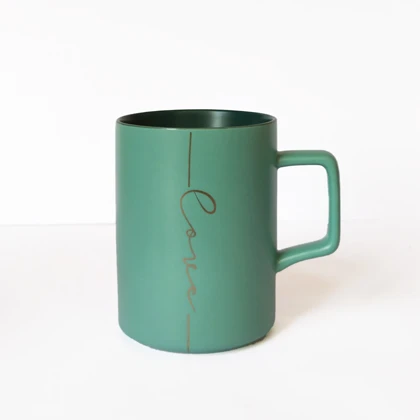 لیوان سرامیکی رنگی