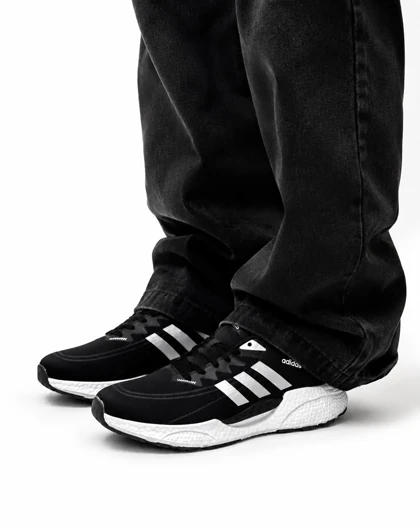 کتانی خارجی زنانه مدل آدیداس مشکی (کیفیت مستر )ADIDAS