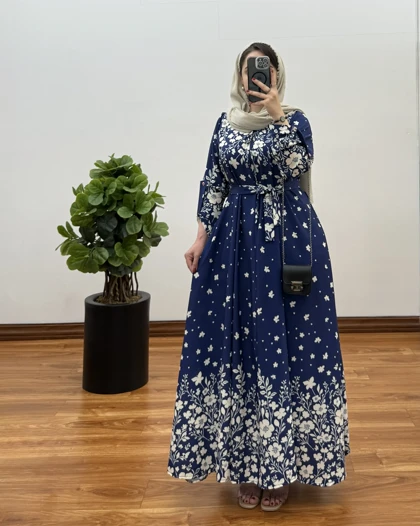 پیراهن زنانه سوپر کلوش مدل سارینا