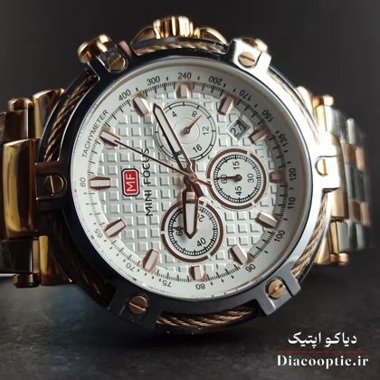 ساعت مچی مردانه اورجینال موتور ژاپنی برند مینی فوکوس سه موتور مدل Mf0470G.02
