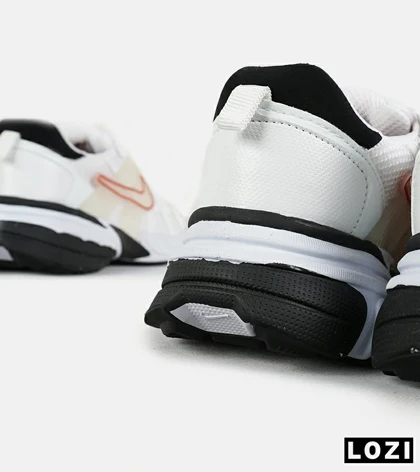 کفش کتانی مردانه و زنانه سفید قرمز مشکی Nike cushlon