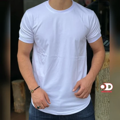 تیشرت اسلیم فیت کیفیت بالا بیسیک ساده با تضمین اورجینال دیلم