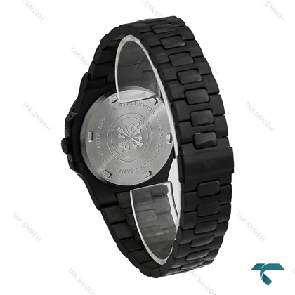 پاتک فلیپ ناتیلوس مردانه مشکی صفحه سبز Patek-7244-G