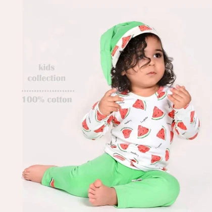 بلوز شلوار یلدا طرح ملون