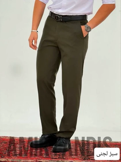 شلوار مردانه گاواردین راسته_کد4108