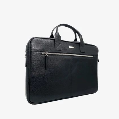 کیف اداری چرم طبیعی مردانه مونو mono مدل A0009