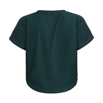 کراپ آستین کوتاه ورزشی زنانه نایک مدل VHD-3C337 کله غازی