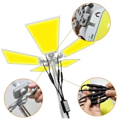 چراغ کمپینگ 360 لایت 360Light مدل FR-05 COB RF با پنج پنل