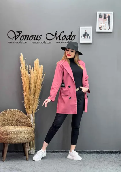 مانتو کتی کمرکش BALENCIAGA