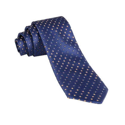 ست کراوات و دستمال جیب سورمه‌ای 98116