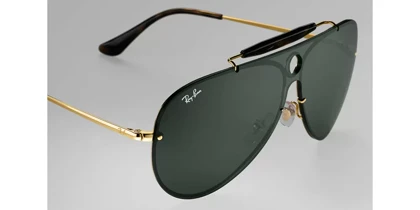 عینک آفتابی ریبن 3581N Blaze Shooter Gold Green Classic