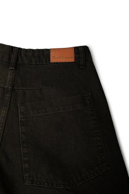 شلوار جین نیم بگ - 8143