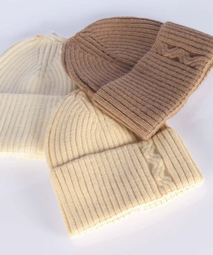 کلاه بافتنی زمستانه ساده 2059