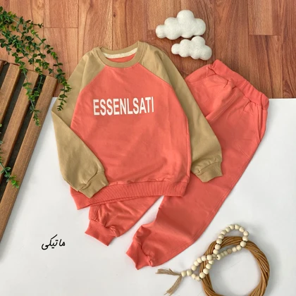 بلوز شلوار مدل آستین رگلان