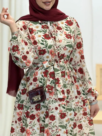 4252-پیراهن بلند نوردخت