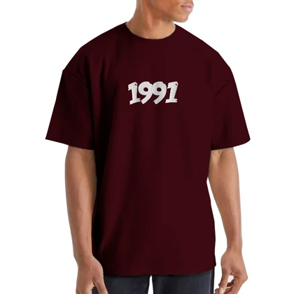 تیشرت اورسایز مردانه 1991 مدل TS1983
