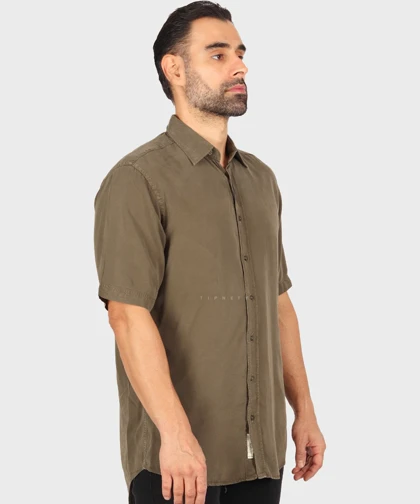 پیراهن مردانه میلانو آستین کوتاه 5460