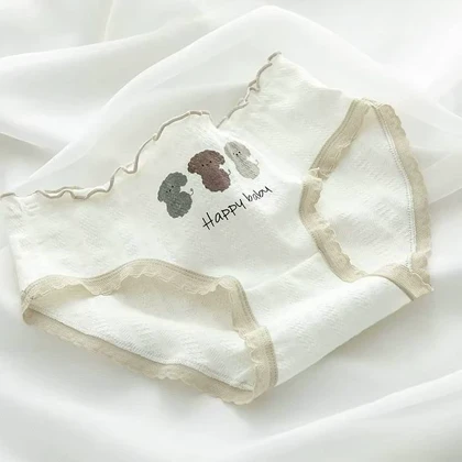 شورت زنانه عروسکی وارداتی مدل happy dog