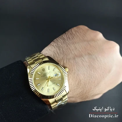 ساعت مچی مردانه برند رولکس مدل DO1118 استیل