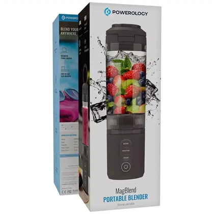 بلندر و مخلوط کن شارژی پاورولوژی Powerology مدلPRPBB8301GY قابل حمل