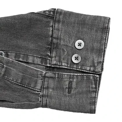 پیراهن رگولار فیت جین مردانه - 62242414