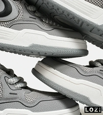کفش کتانی مردانه و زنانه طوسی ADIDAS botm